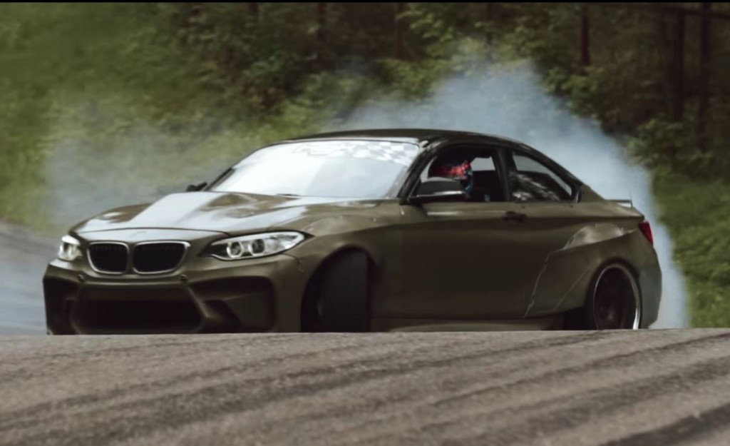 BMW M2 F22 Eurofighter by HGK Motorsport Reveals Sheer Force in Drifting Session