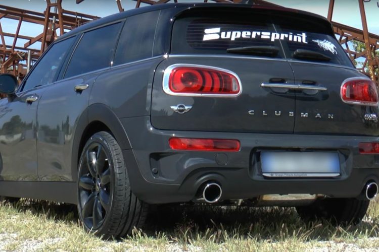 Video Highlights MINI Clubman Cooper S with Supersprint Exhaust with Bypass Valve