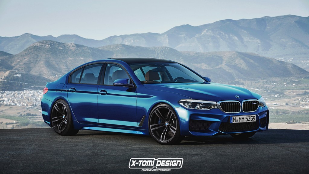 2017 G30 BMW 5 Series Rendered Online with M5 & Touring Body Stylings