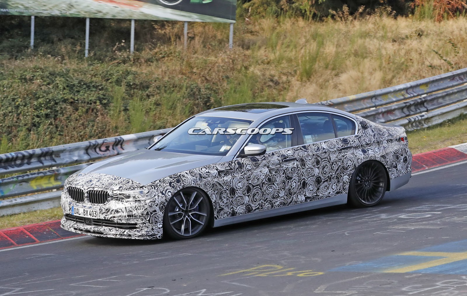 2018 Alpina B5 Runs New Tests at the Ring, Will Come with Impressive Power