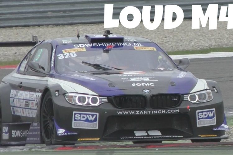 Video Showcases Extremely Loud BMW M4 Silhouettes on Track