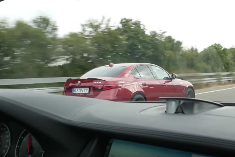 Race on Autobahn: F10 BMW M5 or Alfa Romeo Giulia QV?