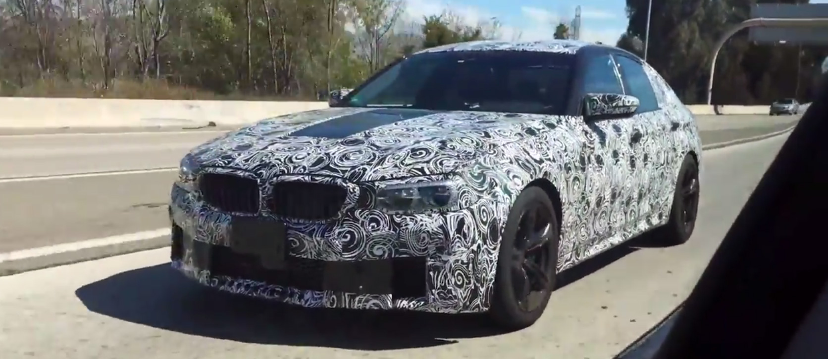 US: F90 BMW M5 – Spy Video Shows New Tests in L.A.
