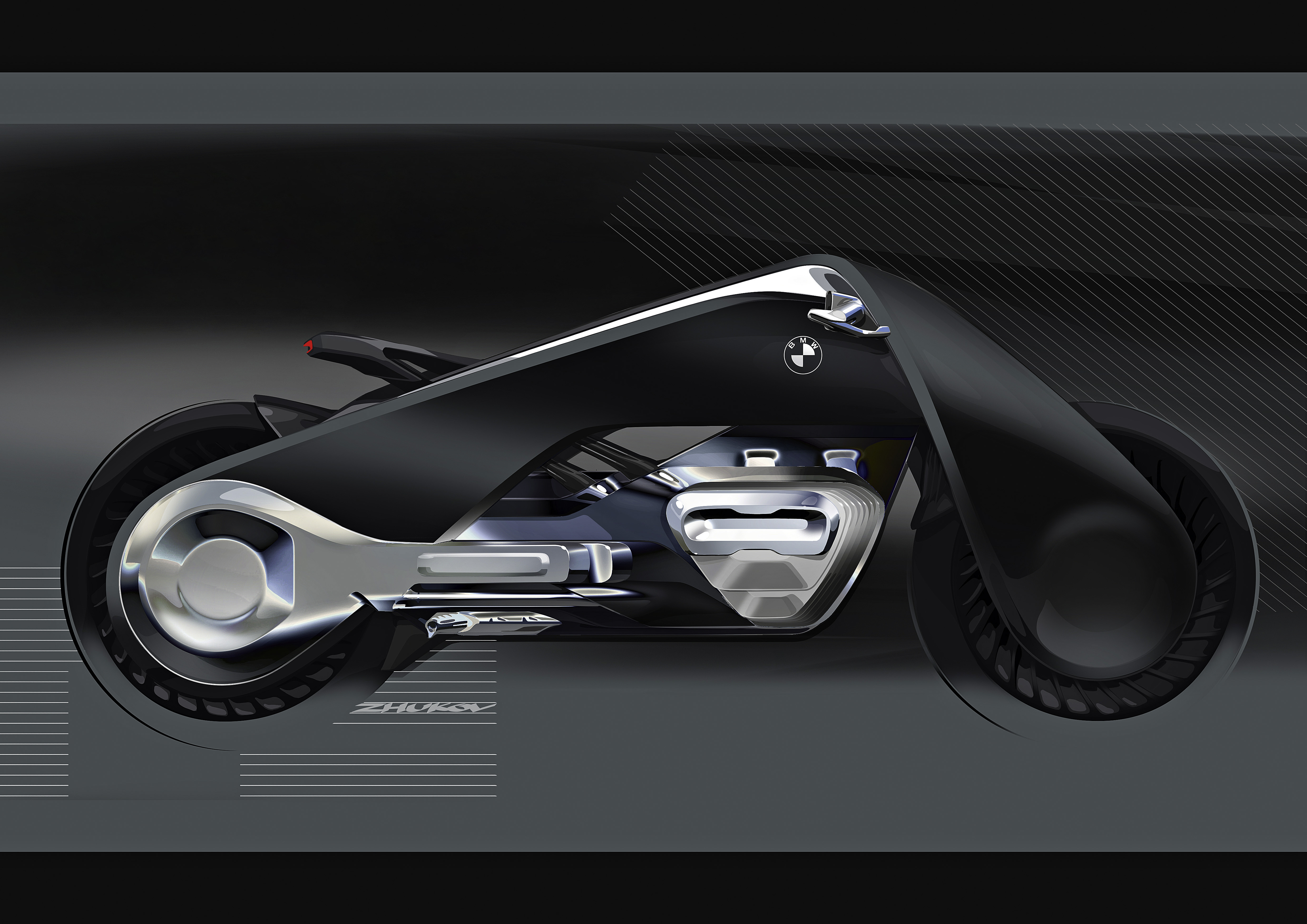 BMW Motorrad Unveils Vision Next 100 Great Escape Bike