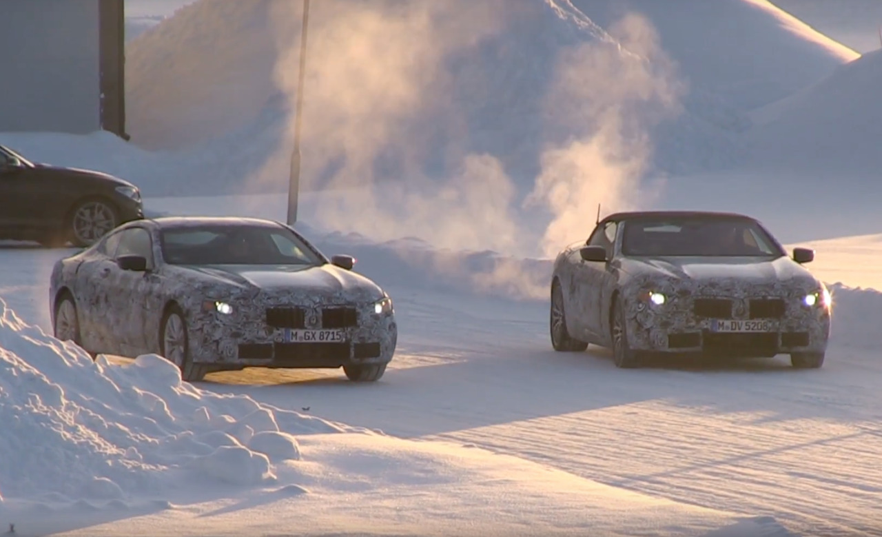 Upcoming BMW 8-Series Revealed in Spy Video