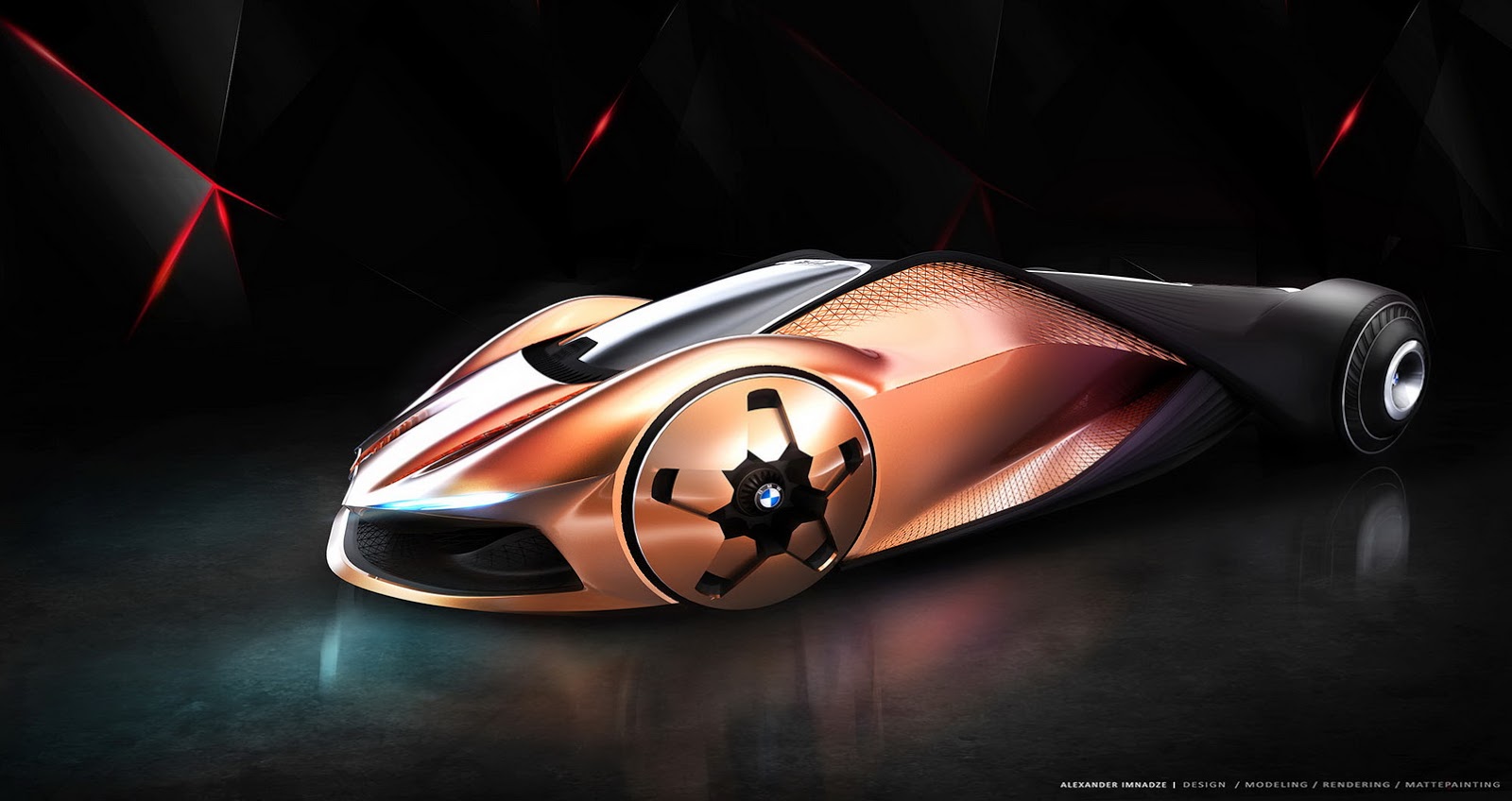BMW M1 Shark Concept Sketched with Extreme Futuristic Design