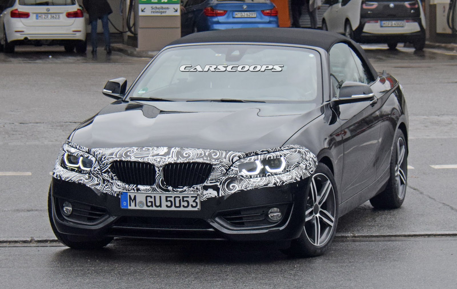 Spy Photos: 2018 BMW 2-Series Convertible Reveals Updated Front