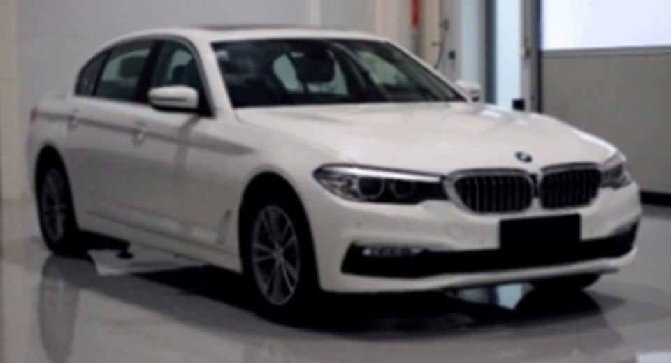 China-Only BMW 5-Series L Revealed in First Images