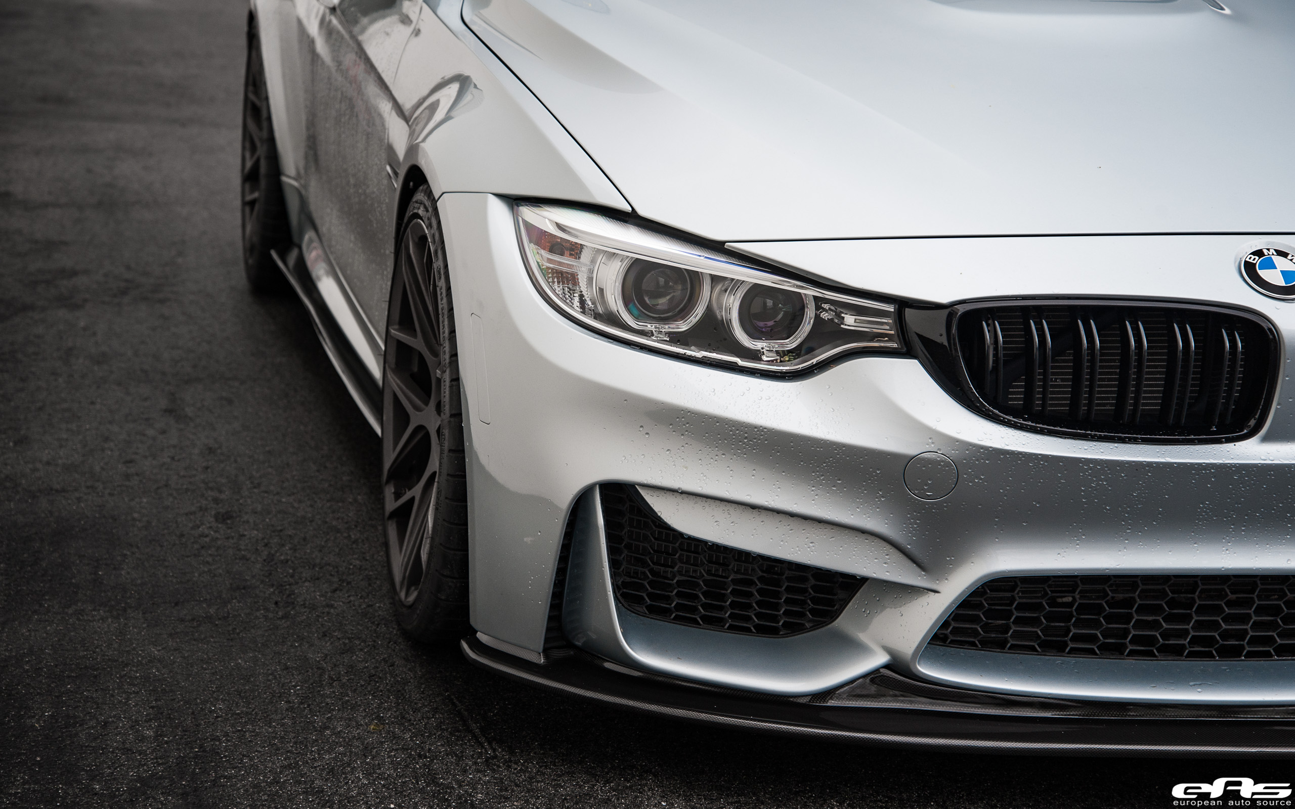 BMW M3 in Silverstone Metallic with New Styling Updated by EAS