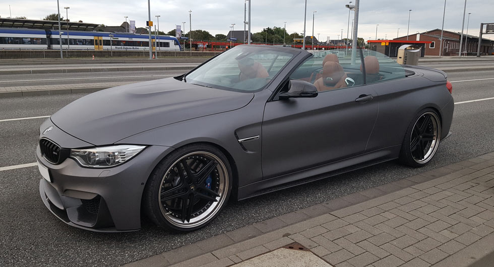 Schmidt Revolution Updates BMW M4 Convertible with Carbon Fiber Kit and New Wheels
