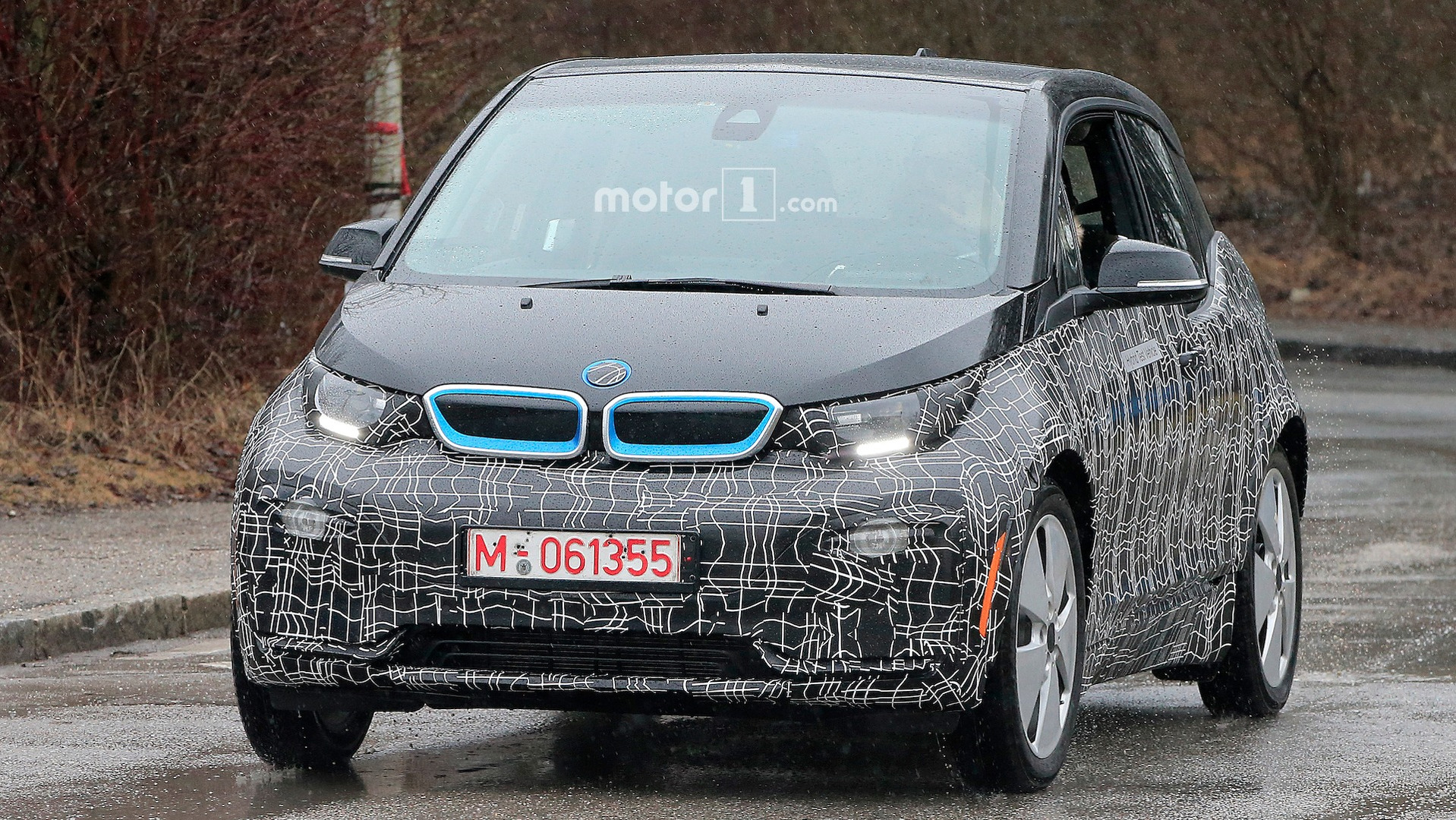 These Are the First Spy Photos with the BMW i3 Facelift