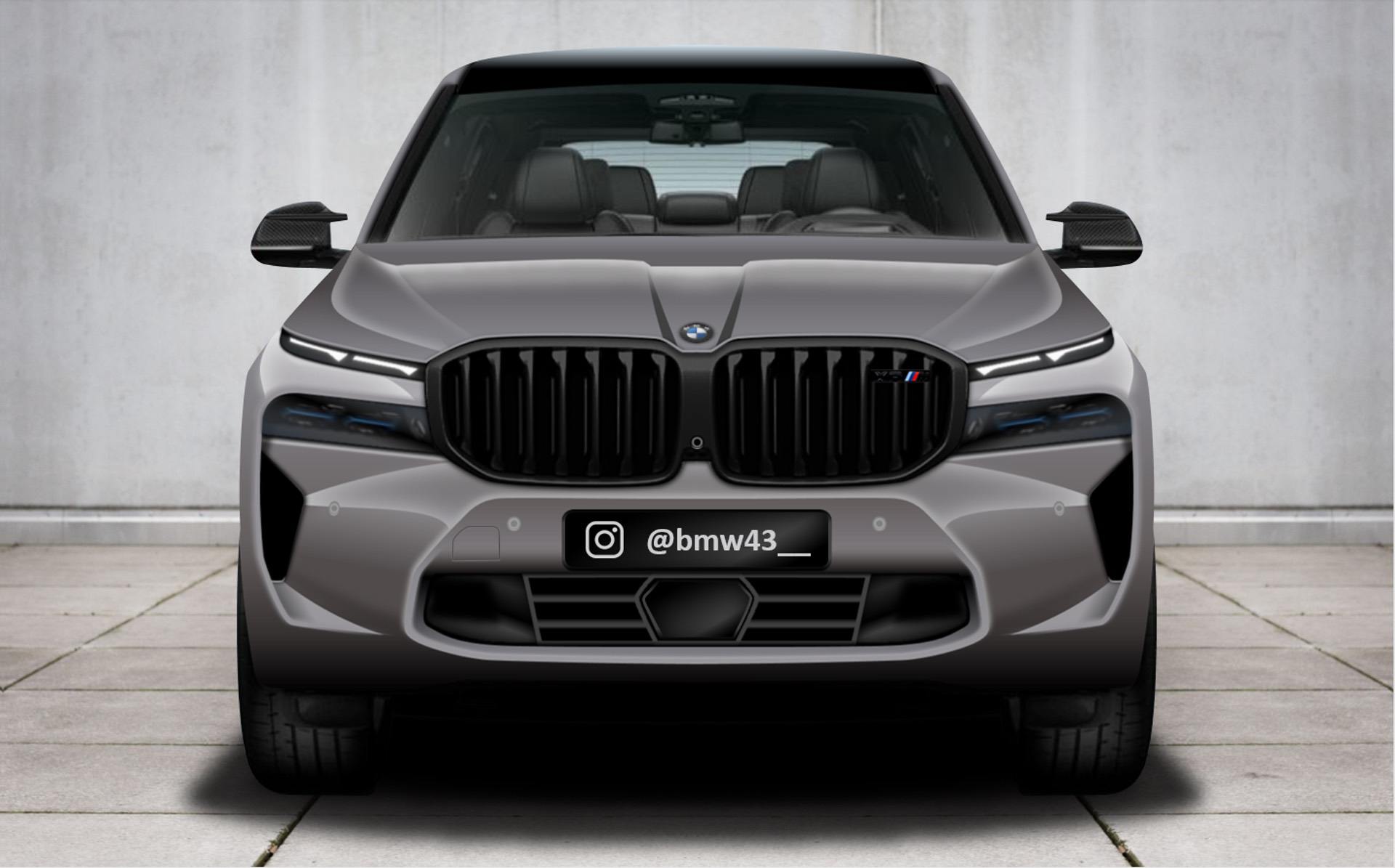 Rendering: BMW X8 M