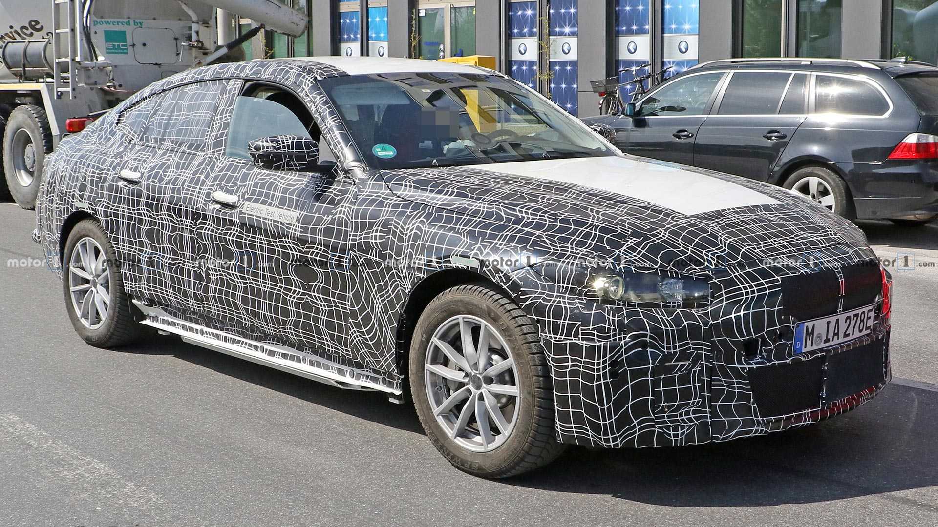 Upcoming BMW i4 Spy Shots Slightly Reveal New Design