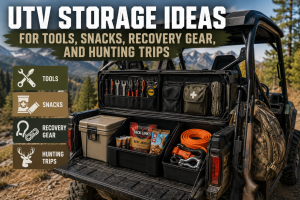UTV Storage Ideas for Tools, Snacks, Recovery Gear, and Hunting Trips