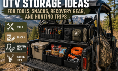 UTV Storage Ideas for Tools, Snacks, Recovery Gear, and Hunting Trips