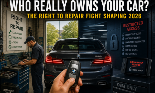 Who Really Owns Your Car? The Right to Repair Fight Shaping 2026