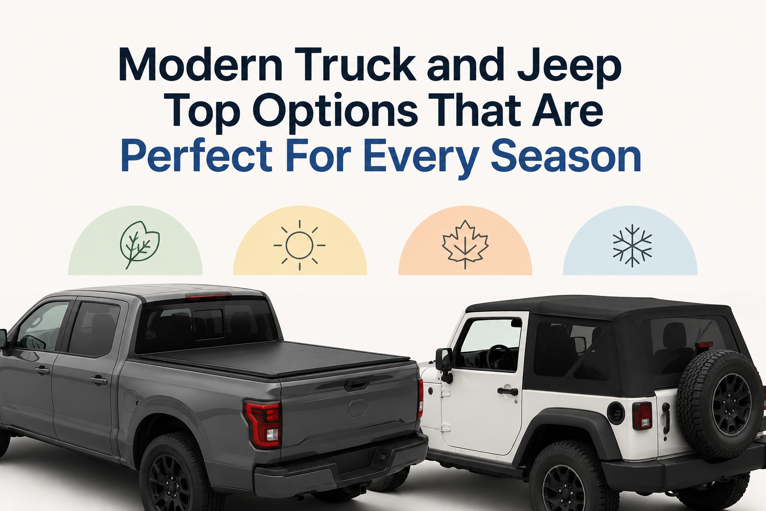 Modern Trucks And Jeeps For All Seasons