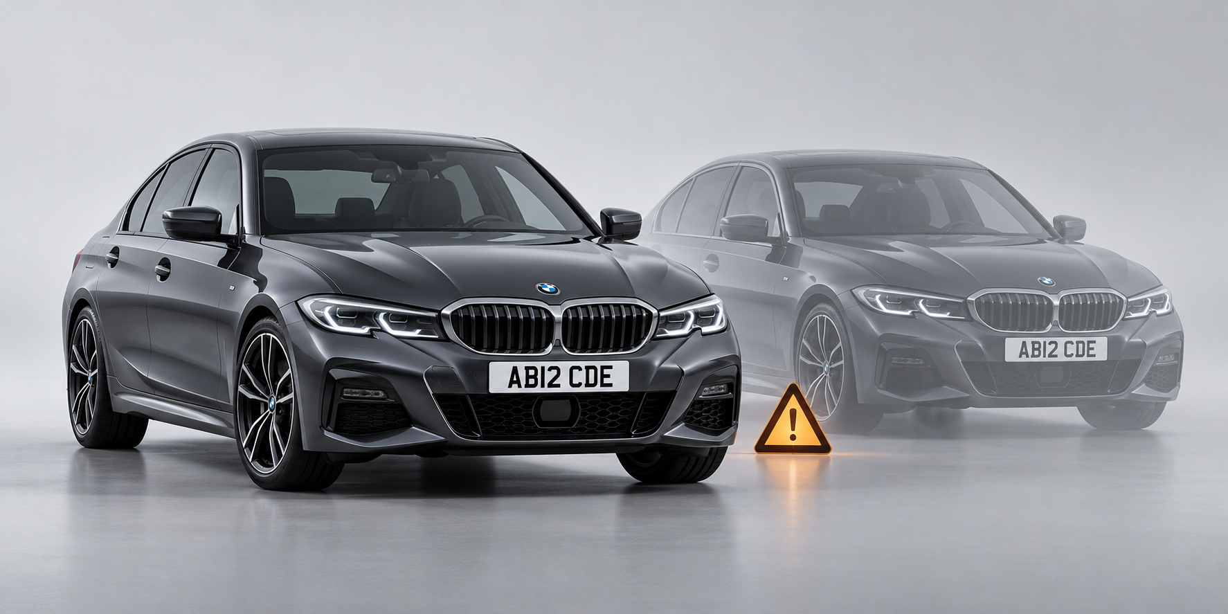 BMW clone with matching plates